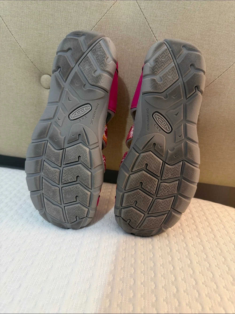Keen Kids Pink and Yellow Sport Sandals